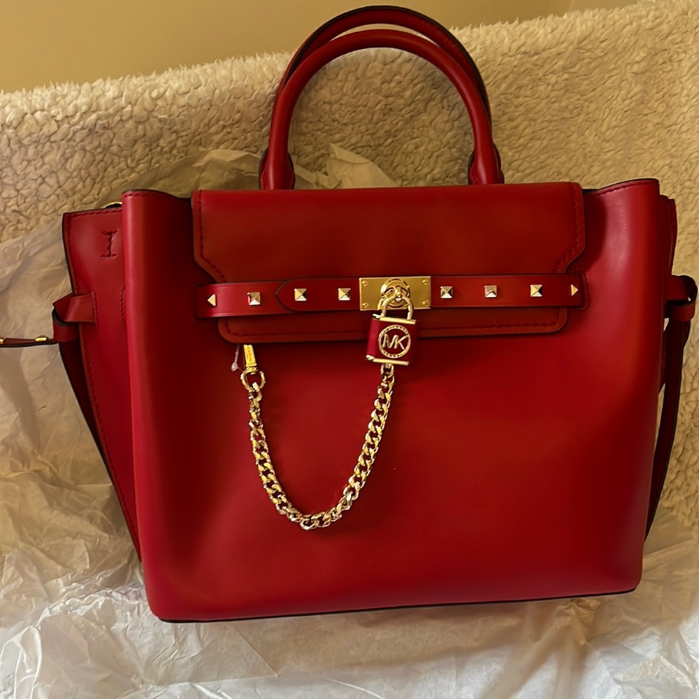 NWT Michael Kors Hamilton Legacy Satchel